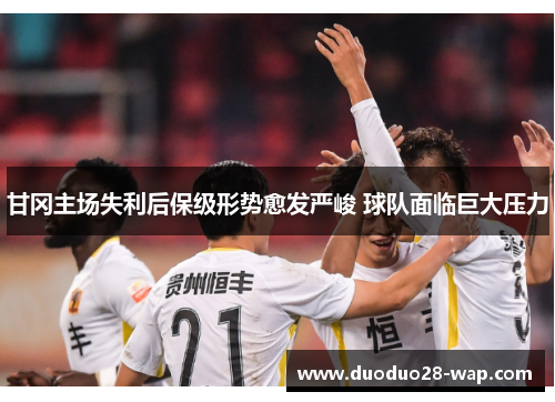 甘冈主场失利后保级形势愈发严峻 球队面临巨大压力